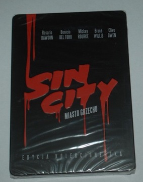 Sin City DVD Kolekcjonerskie Metal BOX