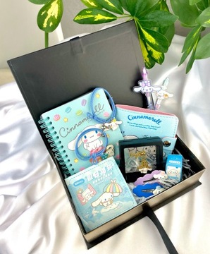 Zestaw prezentowy box dla fana cinnamoroll sanrio