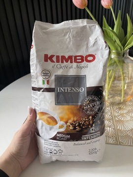 Kawa Kimbo Intenso 1kg -ziarnista średnio palona 