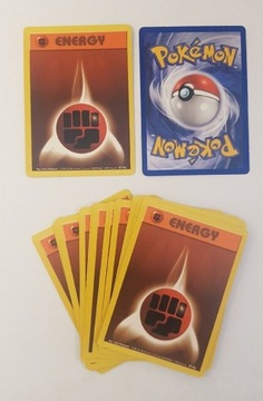 Karta Pokemon Energia Fighting base set oryginał