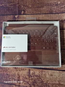 Klawiatura Surface Go Signature Type Cover 