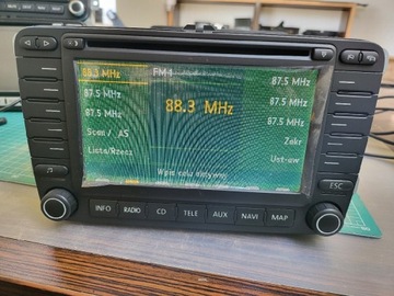 Radio nawigacja MFD-2 Nexus Skoda 1Z0035194A