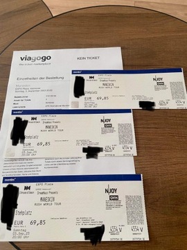 Maneskin bilety Hanower Niemcy
