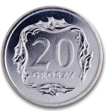 20 groszy 2014 z woreczka menniczego.