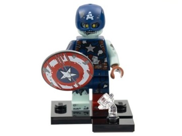 Lego 71031  figurka Zombie Captain America 