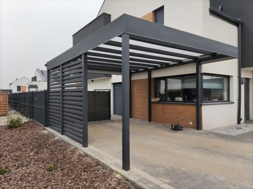 Carport / Wiata Jednostanowiskowa  3x6m - Cena m2