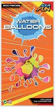 Balony okrągłe zabawa BOMBA WODNA Pastel 100szt