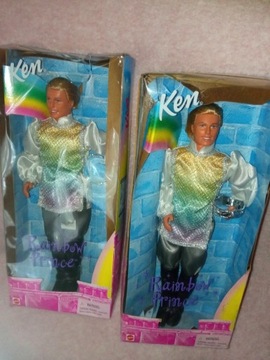 Lalka Barbie Ken Książe Rainbow Prince Mattel 1999