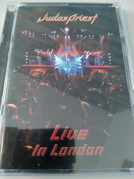 JUDAS PRIEST DVD-LIVE IN LONDON. DEMOLITION. UNIKA