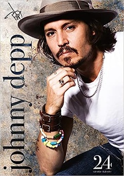 Johnny Depp 2024 Calendar 30x42 cm kalendarz