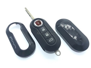 Ochrona na klucz Fiat 500C, 500L 500x (Czarny)