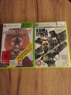 Dwie gry HomeFront oraz Kane&Lynch Dead Men