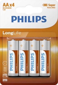 Baterie philips 4 szt.