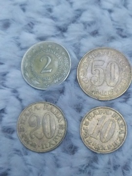 Jugosławia - zestaw monet