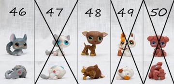 LPS Littlest Pet Shop figurki oryginalne Hasbro