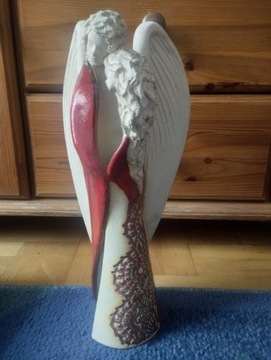 Figurka zakochanych aniołów Mstudio ceramic