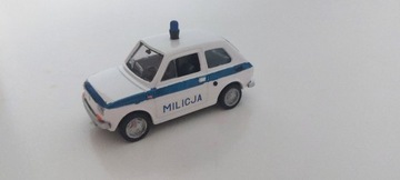 Fiat 126p Milicja Daffi PRL