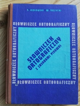Słowniczek ortograficzny z zasadami pisowni 1982
