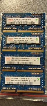 RAM so-dimm 4 x po 1GB 1333MHz PC3-10600S Hynix 