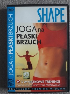 Joga na płaski brzuch płyta DVD ćwiczenia