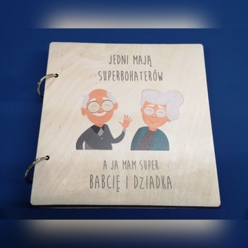 Album do zdjęć dla babci i dziadka