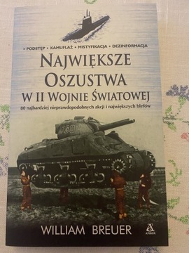 Książka Największe oszustwa w II wojnie światowej