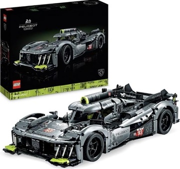 LEGO Technic PEUGEOT 9X8 24HLeMans Hybrid Hypercar