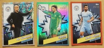 28 kart Manchester City Topps Fan Set 2023/2024