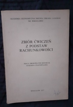 Zbiór ćwiczeń z podstaw rachunkowości, Stadtmüller