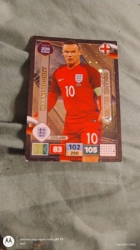 Kolekcjonerska karta Wayne Rooney Limited Edition 