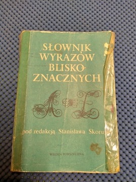 Słownik wyrazów bliskoznacznych