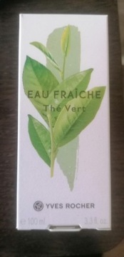 Yves rocher Eau Fraiche THE Vert zielona herbata i peeling YR Gratis