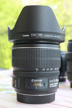 CANON EF-S 15-85 IS ULTRASONIC USM + osłona EW-78E