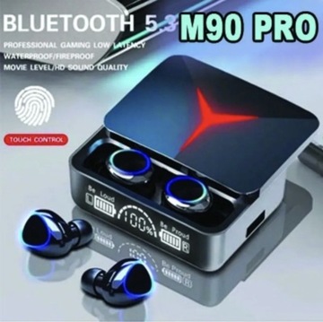 Słuchawki bezprzewodowe dokanałowa M90 PRO BT 5.3