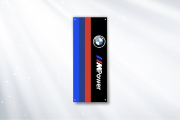 Baner plandeka BMW Mpower performance 150x60cm