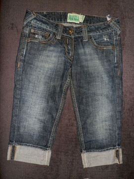 RYBACZKI JEANS 34/36 S/XS BERSHKA