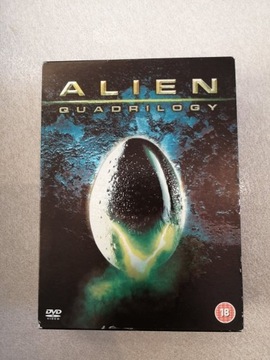 Zestaw filmów DVD Alien, Aliens, Alien 3, Alien 4