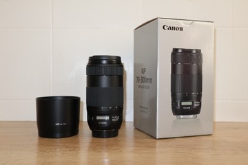 Canon EF 70-300 mm, jak nowy, faktura VAT 23%