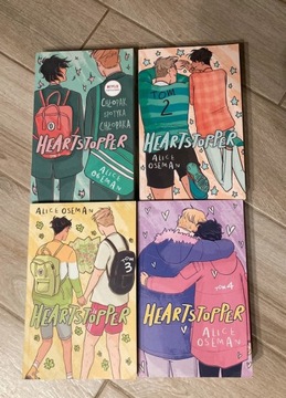 Heartstopper, Alice Oseman, tom 1 2 3 4 po polsku