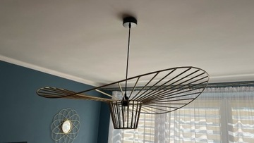 Lampa wisząca metalowa kapelusz vertigo