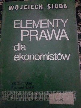 Elementy prawa dla ekonomistów