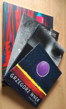 Grzegorz Wnęk – katalogi wystaw, 4 publikacje