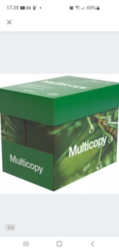 Papier biurowy Multicopy A4 -5ryz