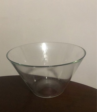 Duża szklana miska 28 cm