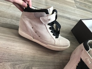 Liu jo skórzane botki sneakersy 38 Guess kors 