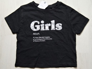 NEXT - T-Shirt dla dziewczynki GIRLS roz. 100/60