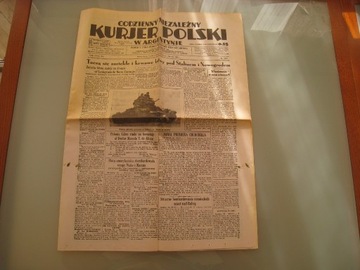 KURJER POLSKI W ARGENTYNIE 27 03 1942 EMIGRACJA 