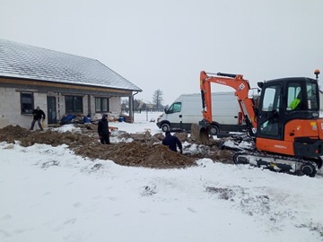 Usługi minikoparka koparka wywrotk Czchów