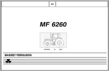 Katalog części Massey Ferguson MF 6260