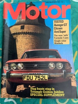 Magazyn Motor 1973  128 str j.angielski m